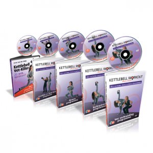 Kettlebell workout DVD box